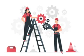 工人建筑作程师程施建筑地
