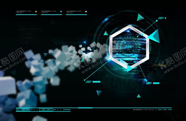 编号：59291409231455302064【酷图网】源文件下载-科技海报