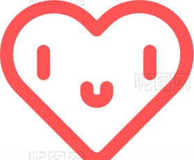 爱心笑脸