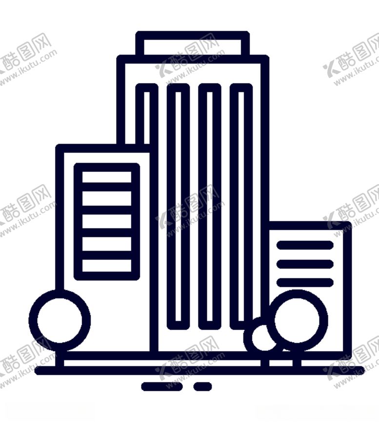 编号：12383310060559439681【酷图网】源文件下载-工业建筑剪影