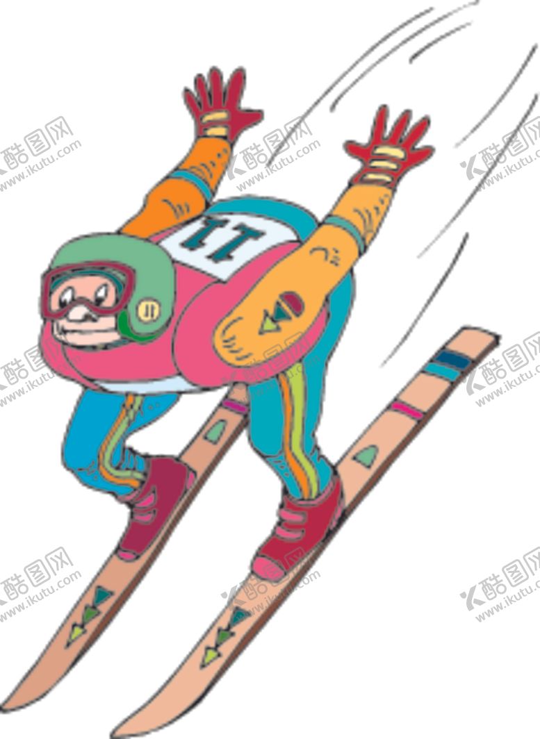 编号：74651609302039303807【酷图网】源文件下载-滑雪