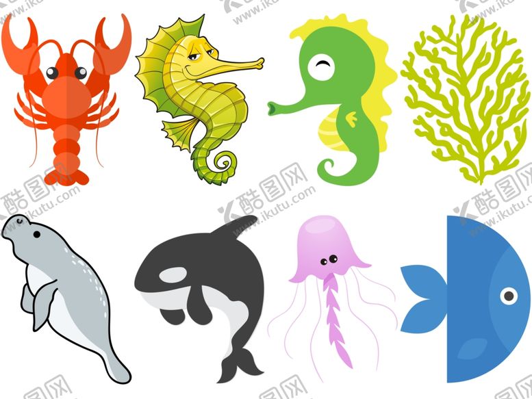 编号：70486104280000527200【酷图网】源文件下载-海洋生物
