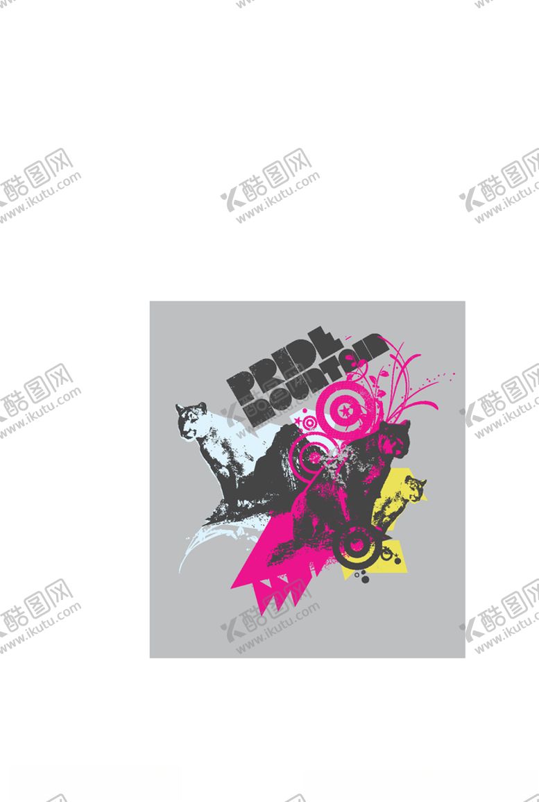 编号：18747109180814325917【酷图网】源文件下载-动物印花