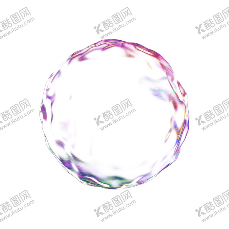 编号：13693004301358156189【酷图网】源文件下载-透明免抠泡泡彩色肥皂泡泡