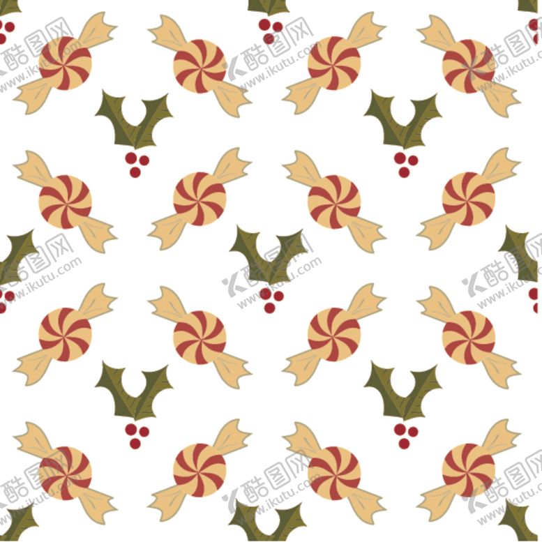 编号：38585209190047469701【酷图网】源文件下载-圣诞节创意装饰背景图案