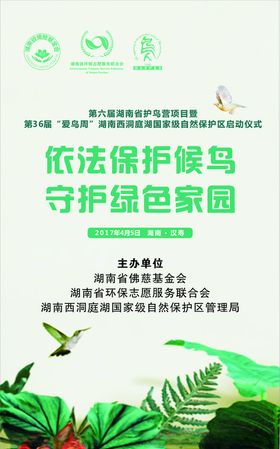 依法保护候鸟守护绿色家园