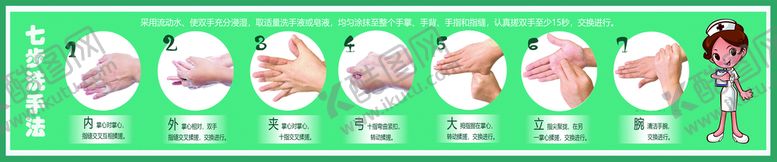 编号：02573909261934294086【酷图网】源文件下载-七步洗手