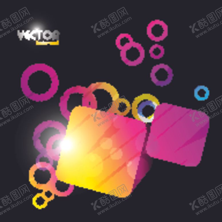 编号：45993810270251594493【酷图网】源文件下载-3d动感几何体梦幻背景