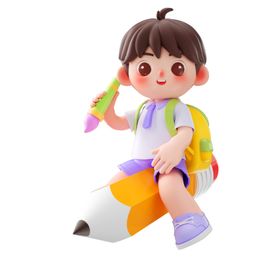 学生卡通素材