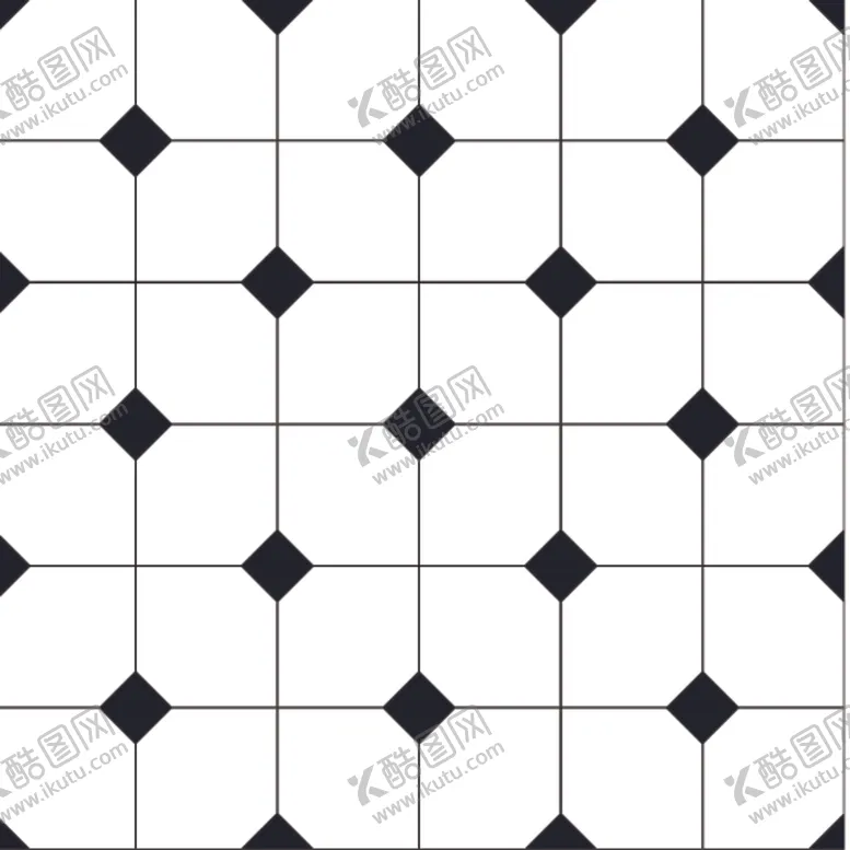 编号：47123209091639407686【酷图网】源文件下载-黑白简约花纹图案设计