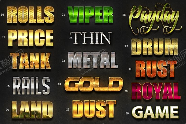 编号：83579109192000296358【酷图网】源文件下载-字体样机