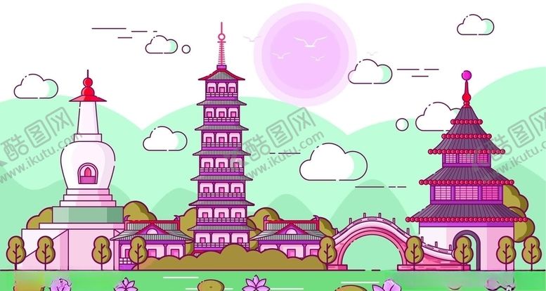 编号：50595310311009365687【酷图网】源文件下载-扬州旅游