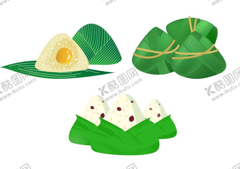 编号：62356110151123169296【酷图网】源文件下载-端午节海报插图粽子