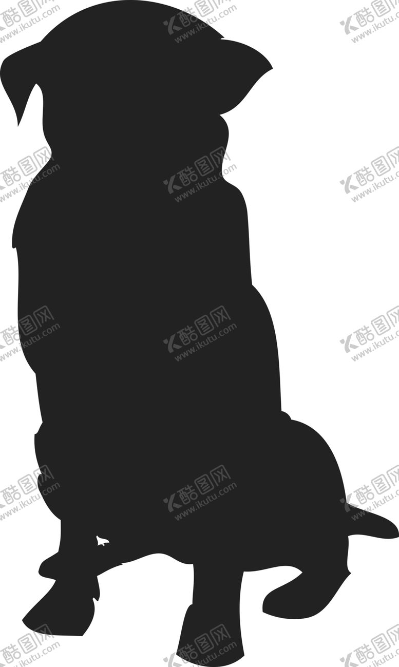 编号：80048709281900084395【酷图网】源文件下载-动物剪影