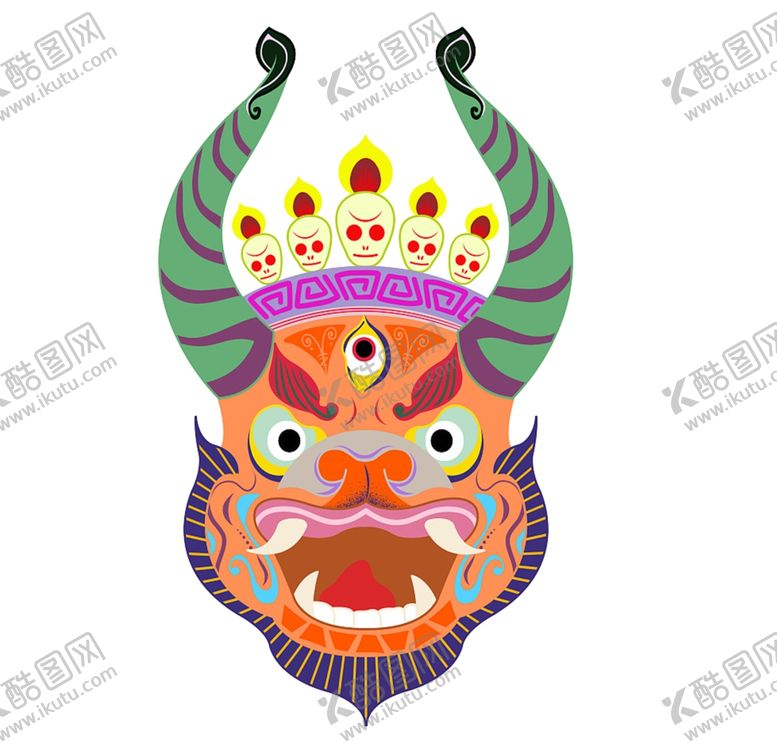 编号：73882607022334119071【酷图网】源文件下载-中国风少数民族装饰画合层
