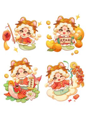 蛇年插画
