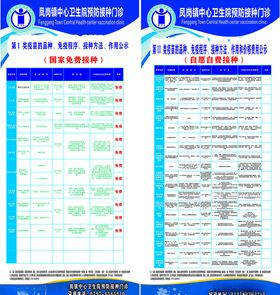 江苏省儿童预防接种门诊公示模板