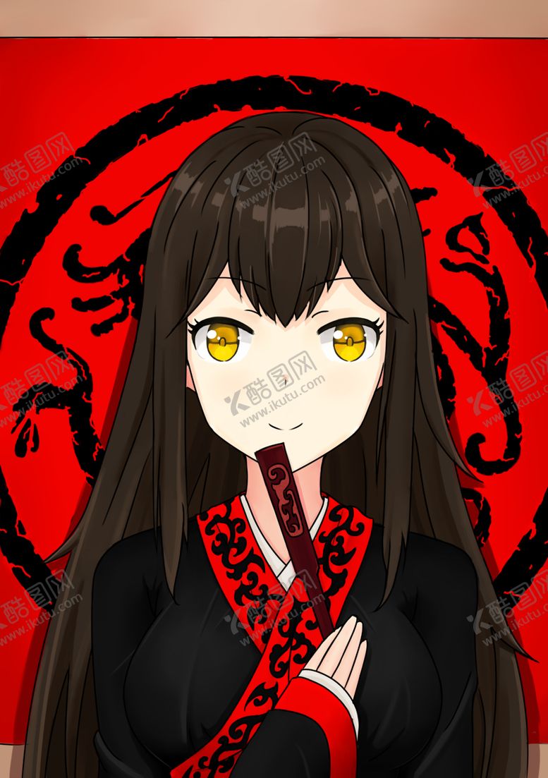 编号：43393909251339472399【酷图网】源文件下载-古风人物美女插画素材