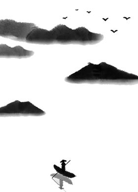 水墨山水