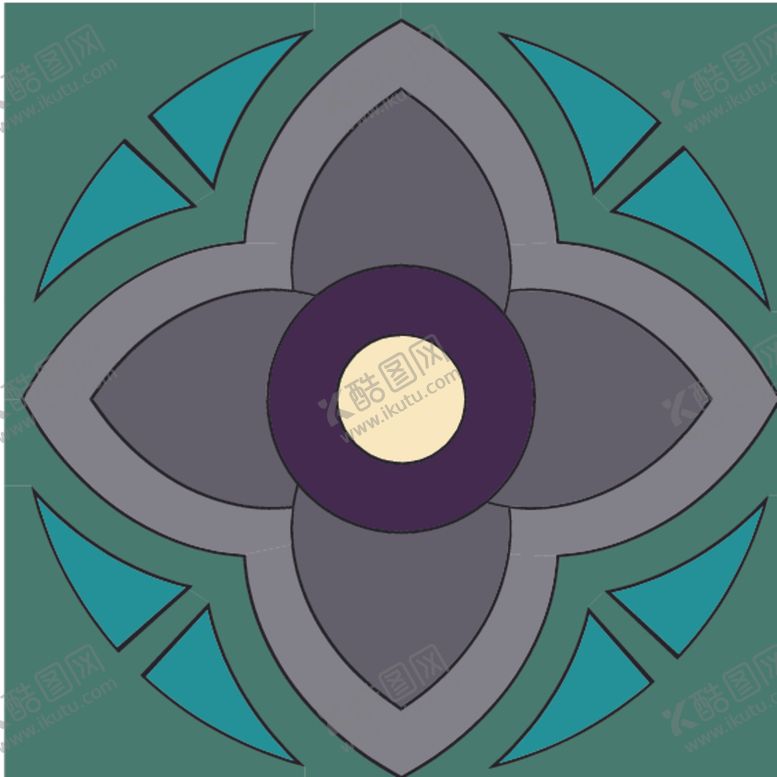 编号：78617310221607124145【酷图网】源文件下载-波西米亚风格花纹图案