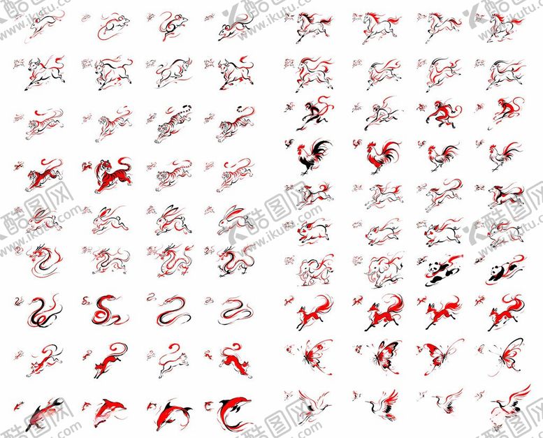 编号：56638906041722373851【酷图网】源文件下载-十二生肖