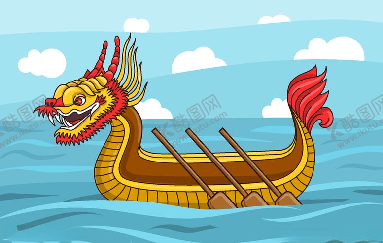 编号：69386504071816472214【酷图网】源文件下载-划龙舟