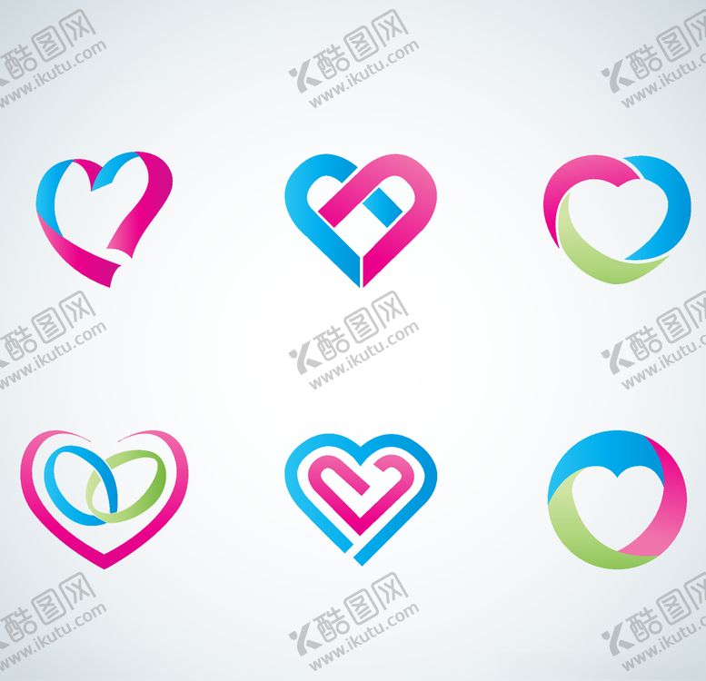 编号：31320007010320356439【酷图网】源文件下载-爱心背景