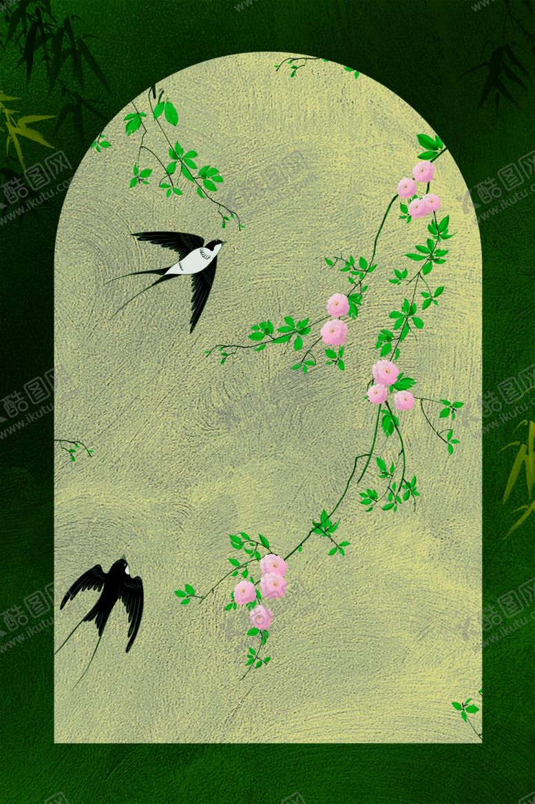 编号：68456701042237017282【酷图网】源文件下载-燕子装饰画