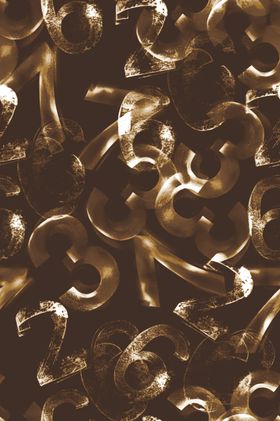 金色流动纹理抽象背景图