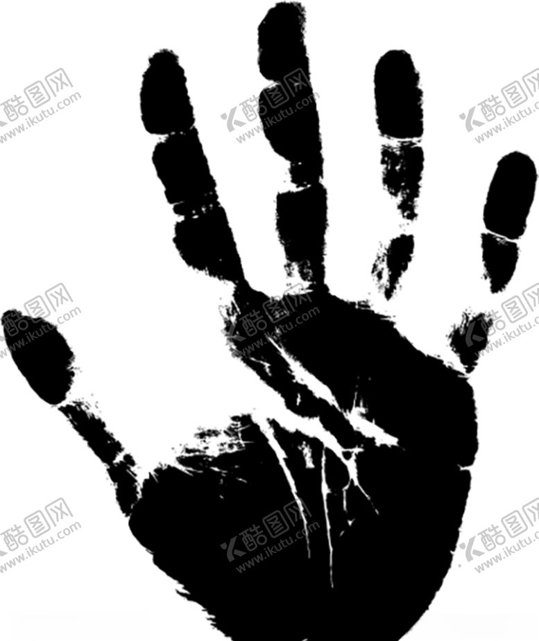 编号：64320810310247165112【酷图网】源文件下载-矢量手印