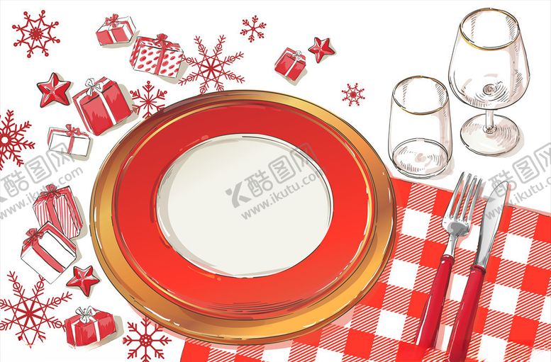 编号：34126910052317063303【酷图网】源文件下载-西式餐具