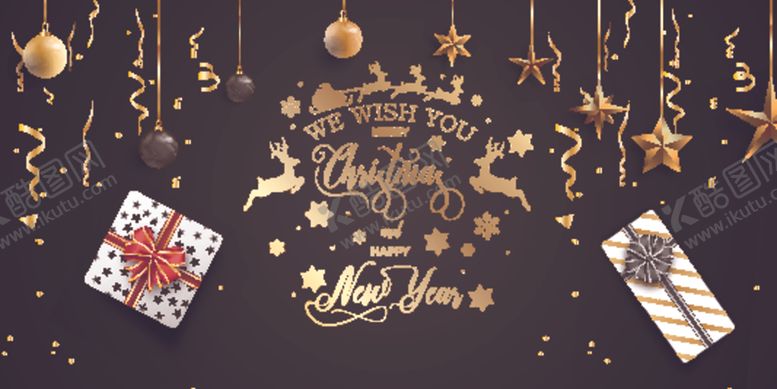 编号：37595809122352371990【酷图网】源文件下载-圣诞节海报