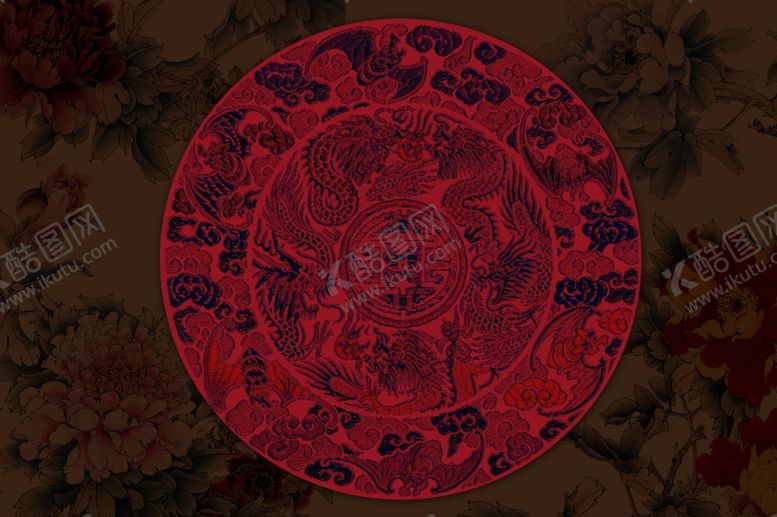 编号：47888610061445322480【酷图网】源文件下载-古装龙凤素材图片