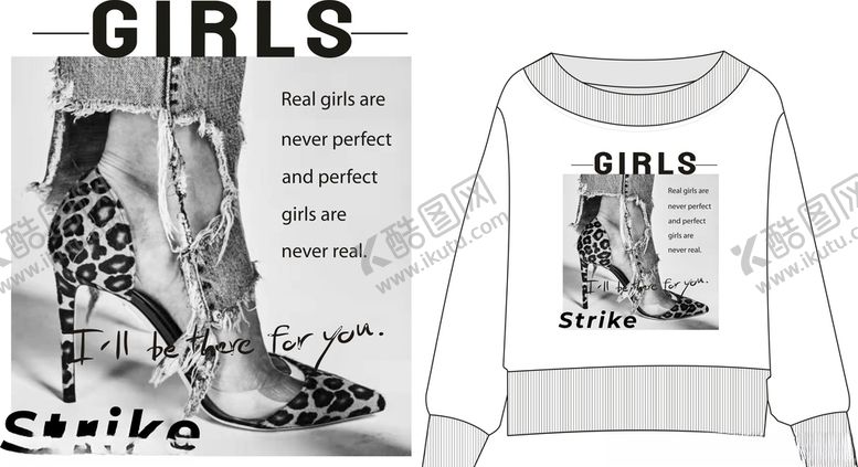 编号：99880310041652504197【酷图网】源文件下载-最新国际品牌卫衣印花