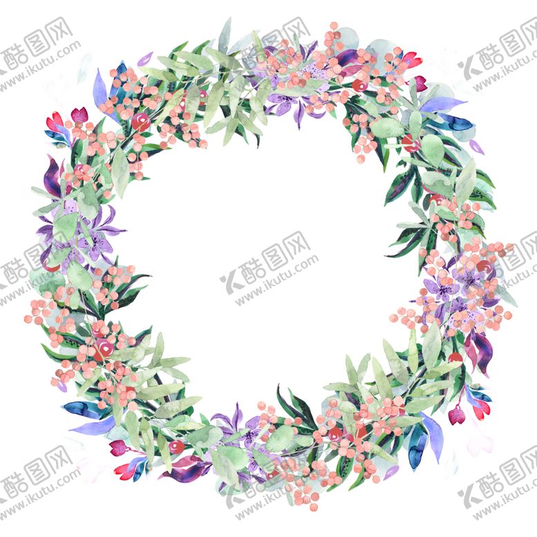 编号：40718610012306537048【酷图网】源文件下载-花环