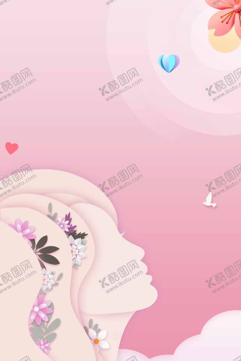 编号：68924309220614549242【酷图网】源文件下载-女神节背景