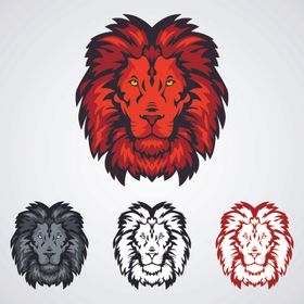 狮子Lion涂鸦动物