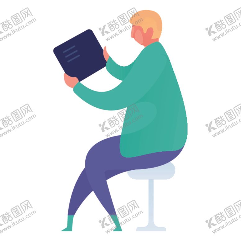 编号：16650810020843044577【酷图网】源文件下载-人物形象矢量插画