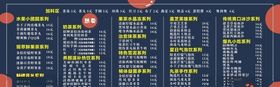 奶茶店价目表
