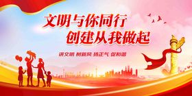 创建文明城市创城图片围墙背景全国