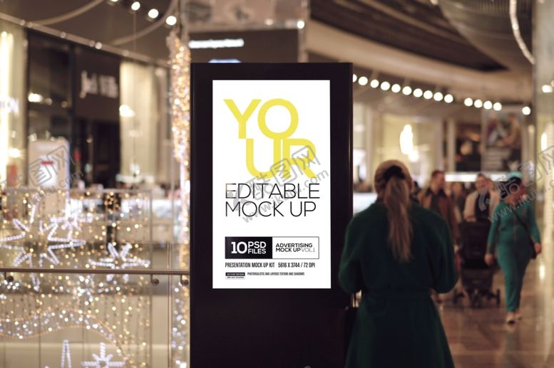 编号：94484409201759361748【酷图网】源文件下载-海报样机