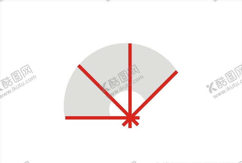 编号：73402711012007036044【酷图网】源文件下载-折扇图标