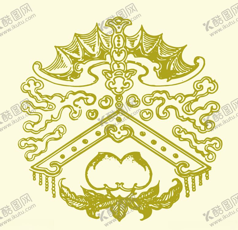 编号：38659809232244502744【酷图网】源文件下载-中式篇幅图案