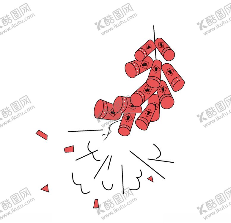 编号：70312110230320581833【酷图网】源文件下载-爆竹