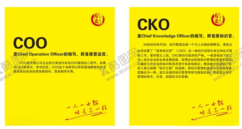编号：70680601250256128151【酷图网】源文件下载-COO首席营运官CKO