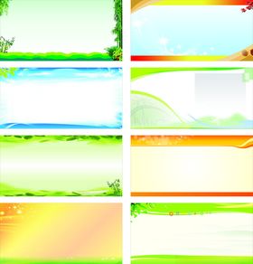 各种颜色展板背景