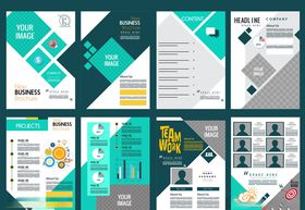 绿色商务宣传册