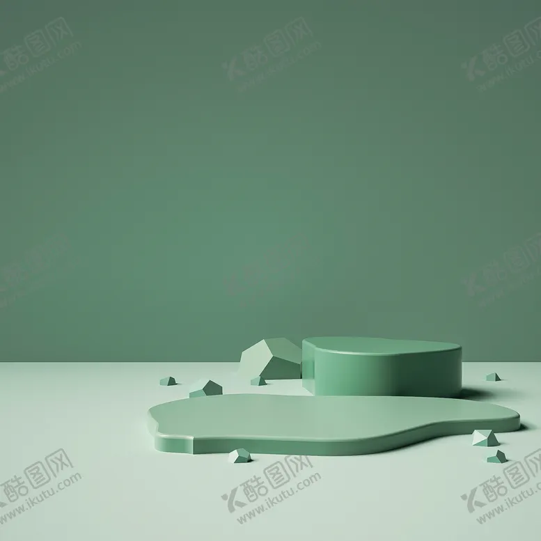编号：64097309141426269671【酷图网】源文件下载-立体展台 C4D电商海报 台子