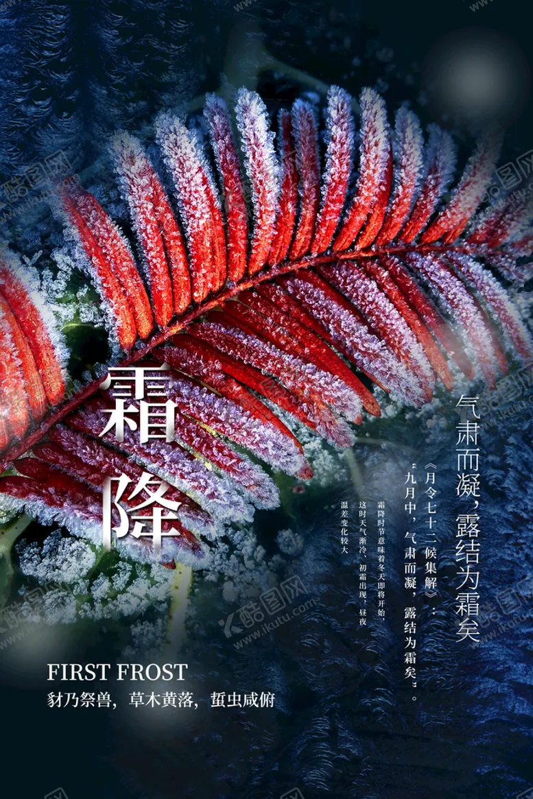 编号：43608109131305586209【酷图网】源文件下载-霜降