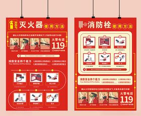 灭火器消防栓使用方法